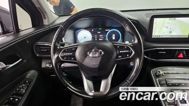 Hyundai The New Santa Fe 2022 Синий из Кореи, фото 4