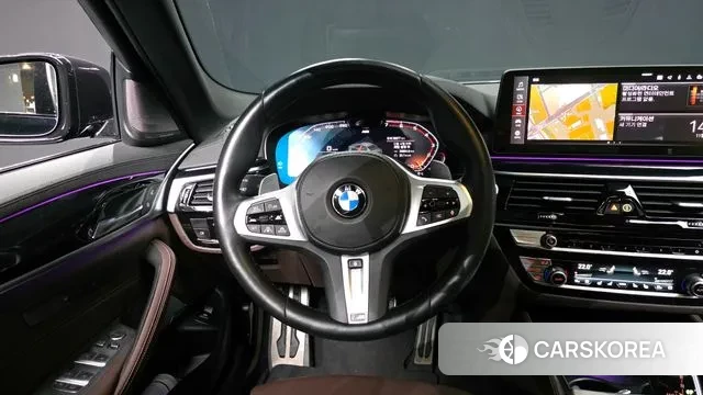 BMW 5 Series (G30) 2022 Синий из Кореи, фото 4