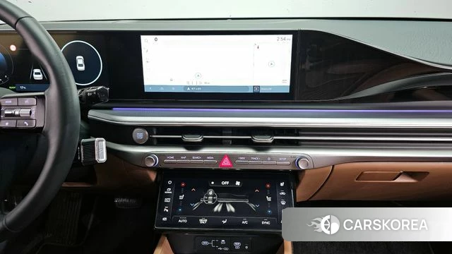 Hyundai Grandeur Hybrid (GN7) 2023 Черный из Кореи, фото 4