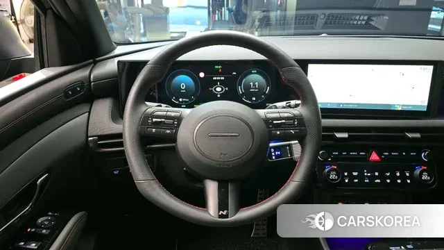 Hyundai The New Tucson Hybrid (NX4) 2024 Черный из Кореи, фото 4