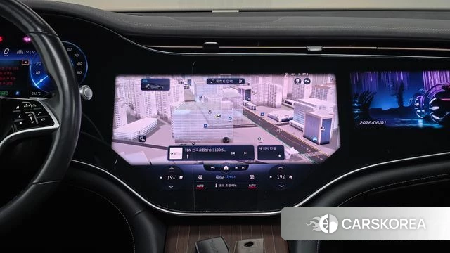 Mercedes-Benz EQS SUV X296 2023 Черный из Кореи, фото 4