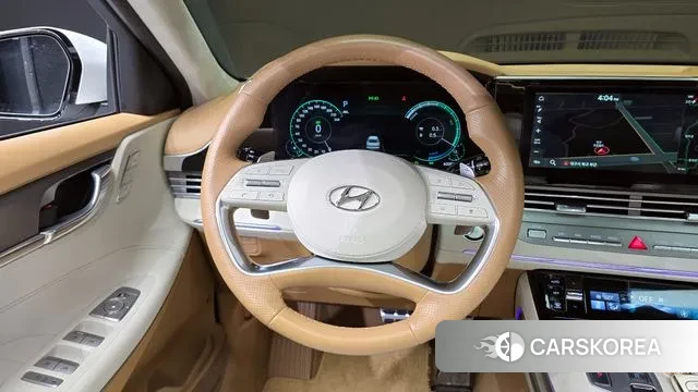 Hyundai The New Grandeur IG Hybrid 2020 Белый из Кореи, фото 4