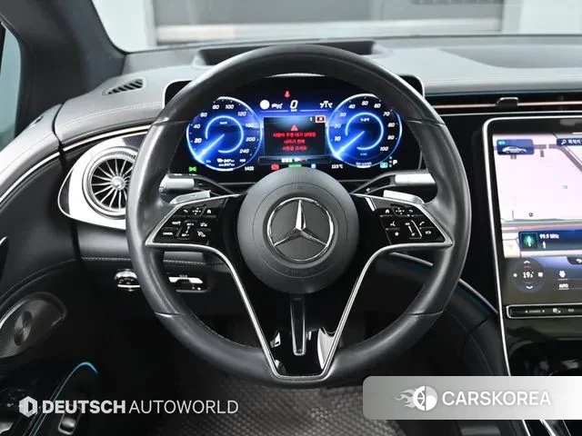 Mercedes-Benz EQS V297 2022 Серебряный двухцветный из Кореи, фото 4