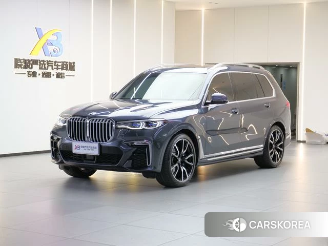 BMW X7 2021 Темно-серый из Китая, фото 4