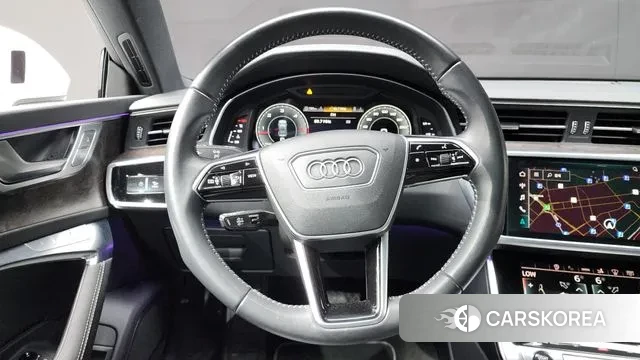 Audi A7 (4K) 2021 Белый из Кореи, фото 4