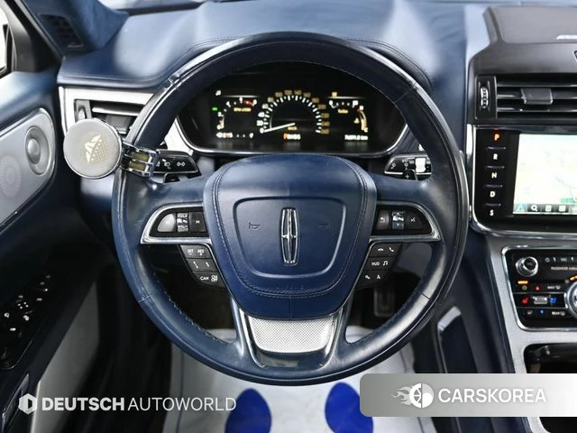 Lincoln Continental 10th Generation 2018 Синий из Кореи, фото 4