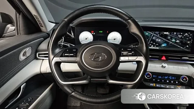 Hyundai Avante (CN7) 2022 Черный из Кореи, фото 4