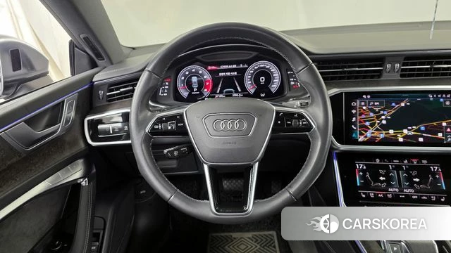 Audi A7 (4K) 2021 Черный из Кореи, фото 4