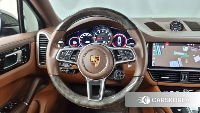 Porsche Cayenne (PO536) 2020 Черный из Кореи, фото 4