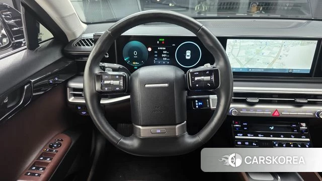 Hyundai Grandeur Hybrid (GN7) 2023 Черный из Кореи, фото 4