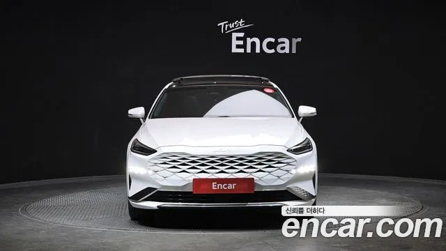 Kia K8 Hybrid 2023 Белый из Кореи, фото 4