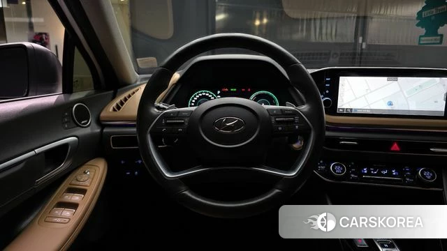Hyundai Sonata Hybrid (DN8) 2021 Белый из Кореи, фото 4
