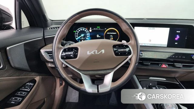 Kia K8 Hybrid 2022 Черный из Кореи, фото 4