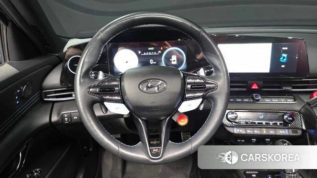 Hyundai Avante (CN7) 2022 Черный из Кореи, фото 4