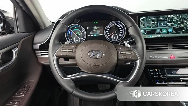 Hyundai The New Grandeur IG Hybrid 2021 Серый из Кореи, фото 4