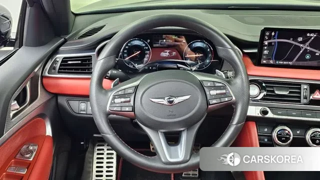 Genesis The New G70 2021 Синий из Кореи, фото 4