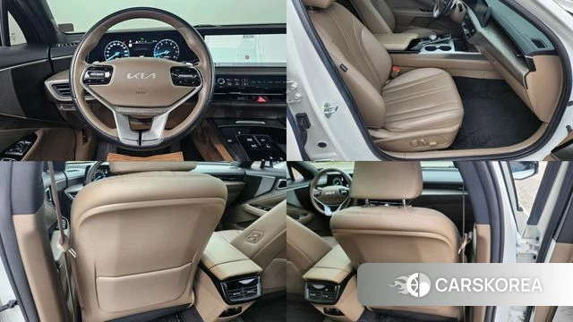 Kia K8 2021 Белый из Кореи, фото 4