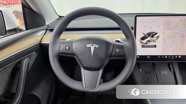 Tesla Model Y 2023 Белый из Кореи, фото 4