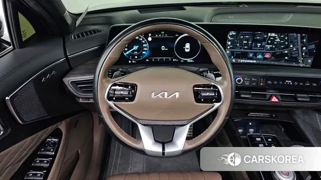 Kia K8 Hybrid 2021 Серый из Кореи, фото 4