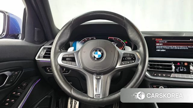 BMW 3 Series (G20) 2019 Синий из Кореи, фото 4