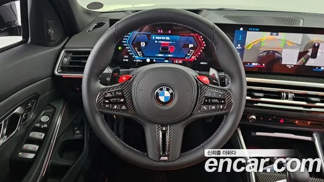 BMW M3 (G80) 2023 Черный из Кореи, фото 4