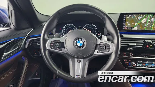 BMW 5 Series (G30) 2019 Синий из Кореи, фото 4