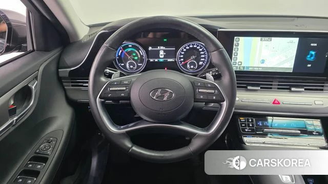 Hyundai The New Grandeur IG Hybrid 2022 Серый из Кореи, фото 4