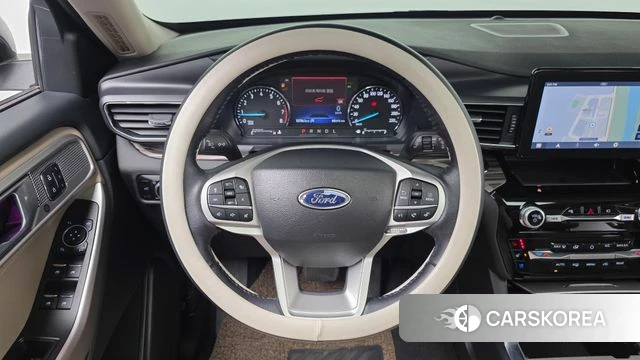 Ford Explorer 6th Generation 2023 Белый из Кореи, фото 4