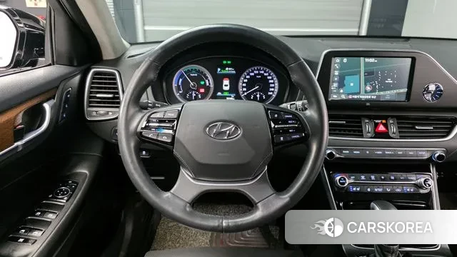 Hyundai Grandeur IG Hybrid 2019 Черный из Кореи, фото 4