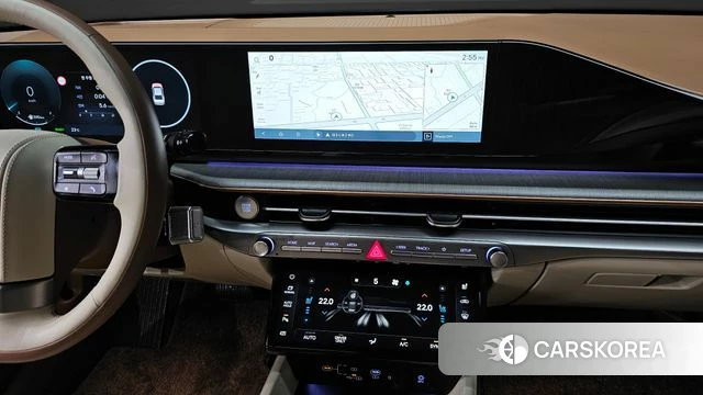 Hyundai Grandeur Hybrid (GN7) 2023 Белый из Кореи, фото 4