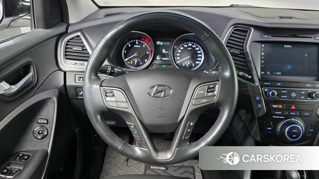Hyundai Santa Fe The Prime 2018 Белый из Кореи, фото 4