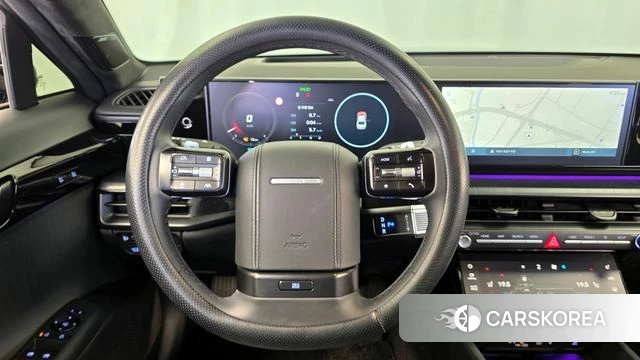 Hyundai Grandeur Hybrid (GN7) 2023 Черный из Кореи, фото 4