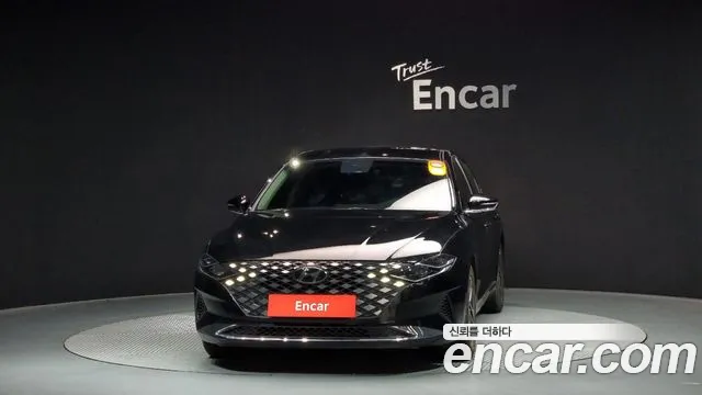 Hyundai The New Grandeur IG 2021 Черный из Кореи, фото 4