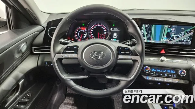 Hyundai Avante (CN7) 2021 Белый из Кореи, фото 4