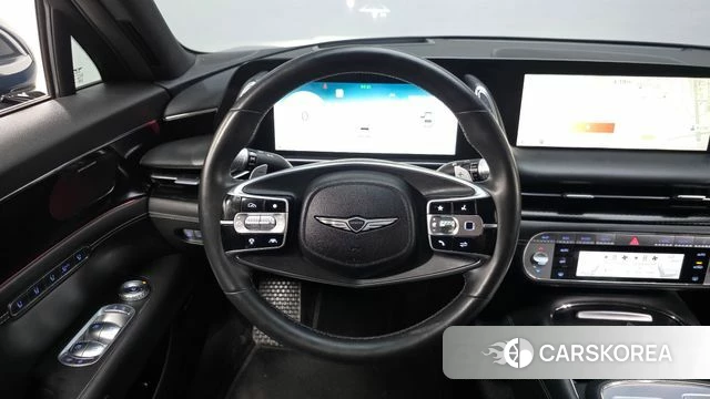Genesis G90 (RS4) 2022 Темно-зеленый из Кореи, фото 4