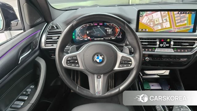 BMW X3 (G01) 2023 Черный из Кореи, фото 4