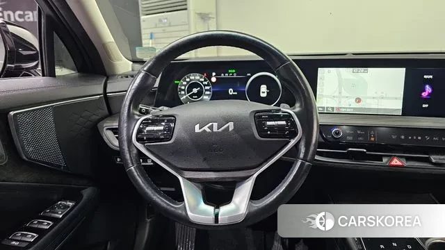 Kia K8 Hybrid 2021 Черный из Кореи, фото 4