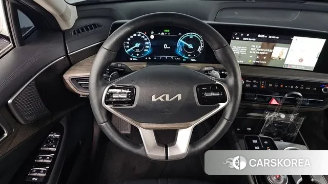 Kia K8 Hybrid 2024 Белый из Кореи, фото 4