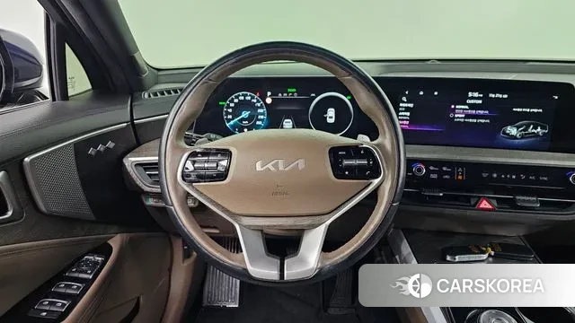 Kia K8 Hybrid 2021 Синий из Кореи, фото 4