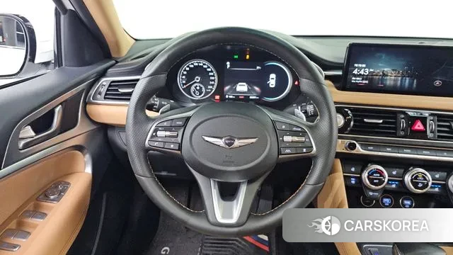 Genesis The New G70 2021 Белый из Кореи, фото 4