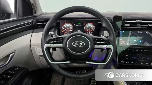 Hyundai Tucson Hybrid (NX4) 2021 Серый из Кореи, фото 4