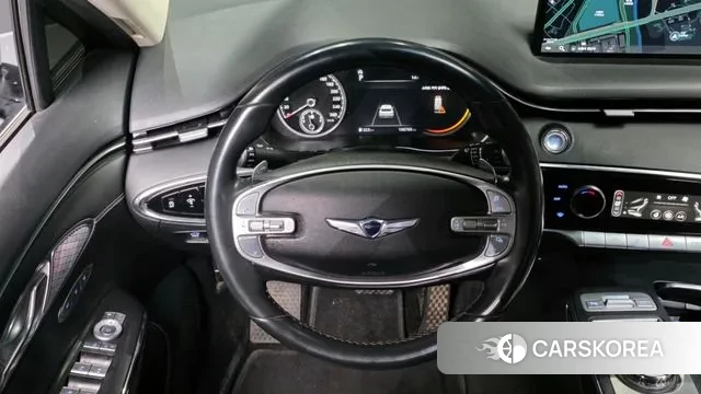 Genesis GV70 2021 Синий из Кореи, фото 4