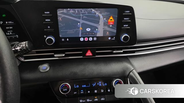 Hyundai Avante Hybrid (CN7) 2022 Серебристо-серый из Кореи, фото 4