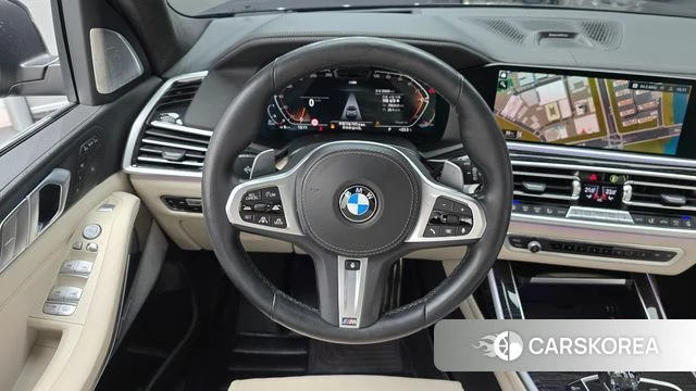 BMW X7 (G07) 2021 Черный из Кореи, фото 4