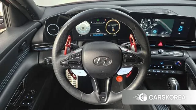 Hyundai Avante (CN7) 2023 Красный из Кореи, фото 4