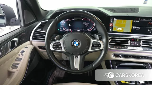 BMW X7 (G07) 2022 Черный из Кореи, фото 4