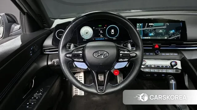 Hyundai Avante (CN7) 2022 Серебристо-серый из Кореи, фото 4