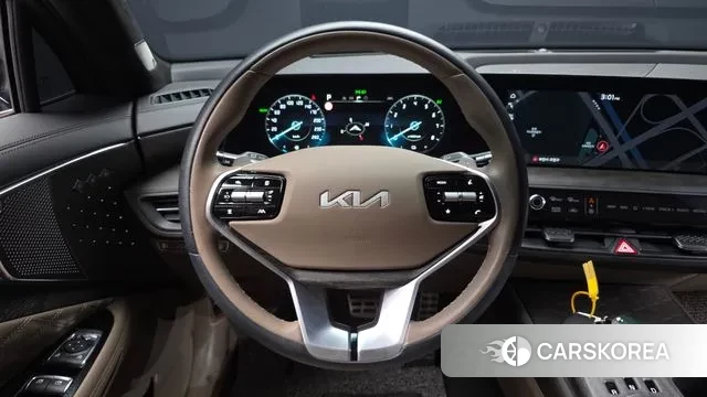 Kia K8 Hybrid 2024 Серый из Кореи, фото 4