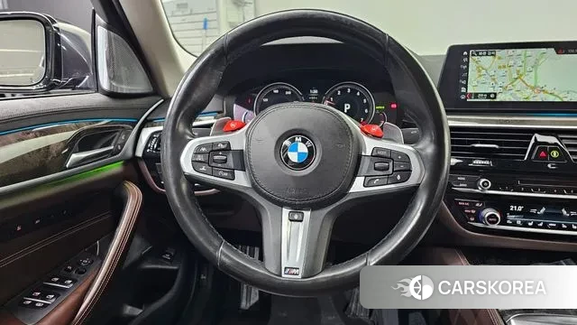 BMW 5 Series (G30) 2018 Серый из Кореи, фото 4