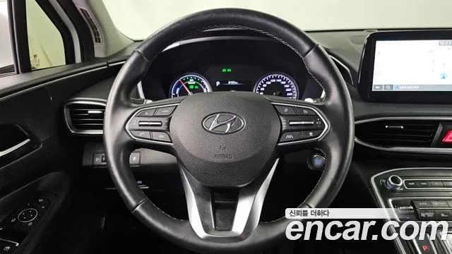 Hyundai The New Santa Fe 2021 Белый из Кореи, фото 4